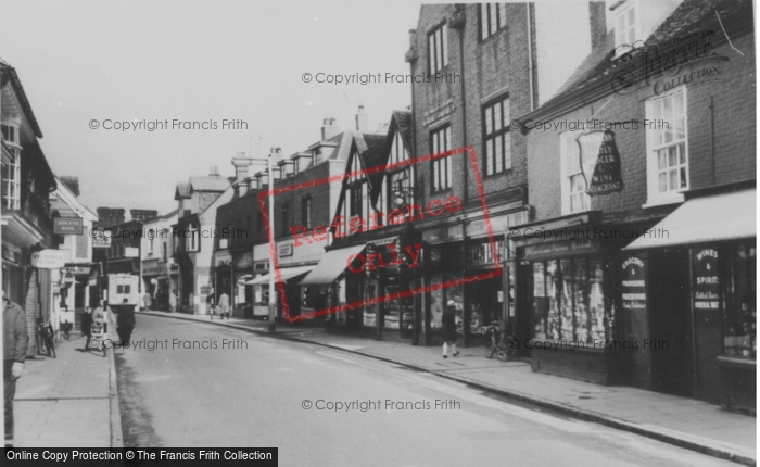 Photo of Rickmansworth, High Street c.1960
