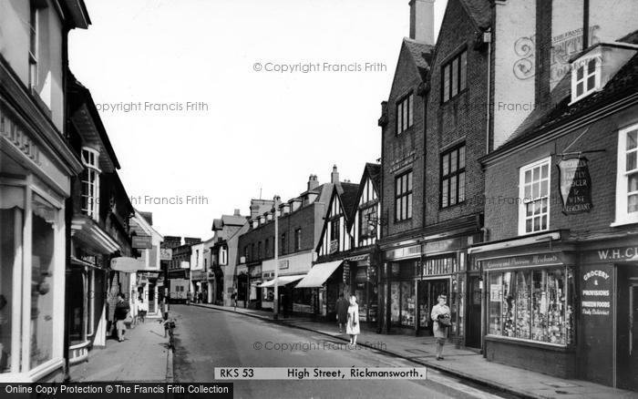 Photo of Rickmansworth, High Street c.1965