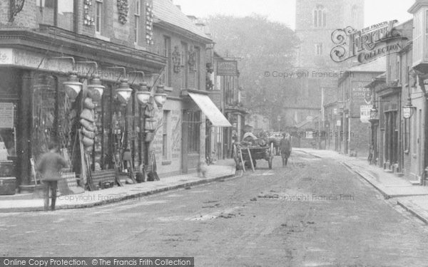 Photo of Rickmansworth, Ironmongers, Church Street 1903