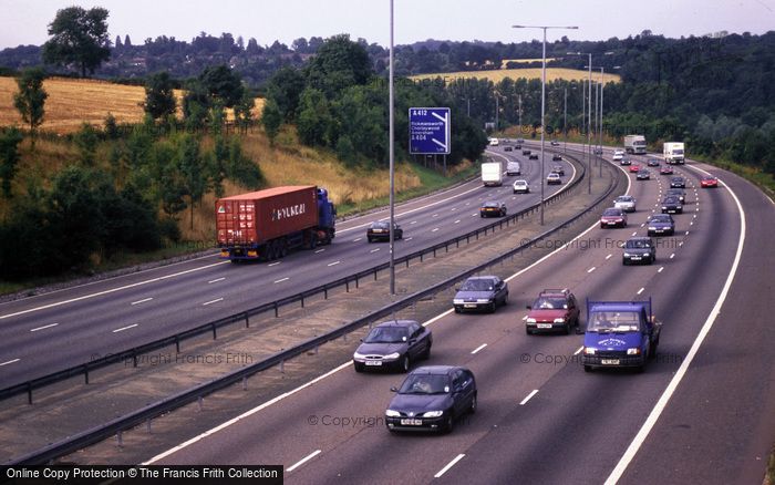 Photo of Rickmansworth, M25 Near Junction 18 c.2000