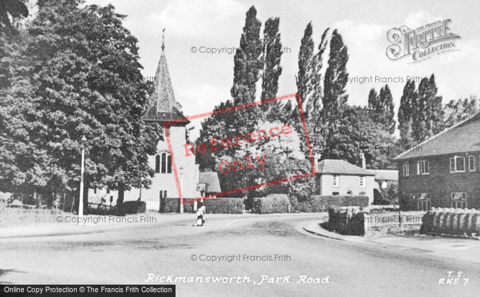 Photo of Rickmansworth, Park Road c.1950