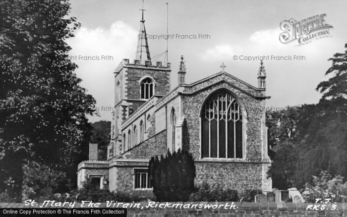 Photo of Rickmansworth, St Mary's Church c.1950