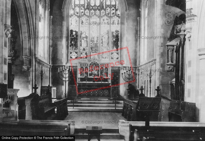 Photo of Rickmansworth, St Mary's Church, The Chancel 1897