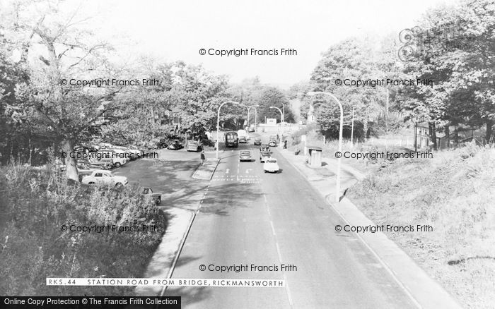 Photo of Rickmansworth, Station Road From Bridge c.1960