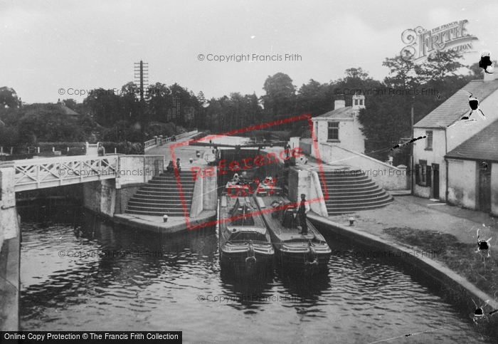 Photo of Rickmansworth, The Canal Lock 1921