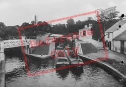 The Canal Lock 1921, Rickmansworth