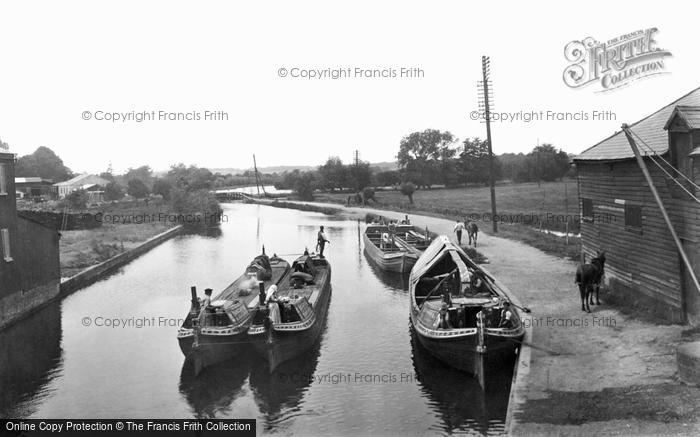 Photo of Rickmansworth, The Grand Junction Canal 1921