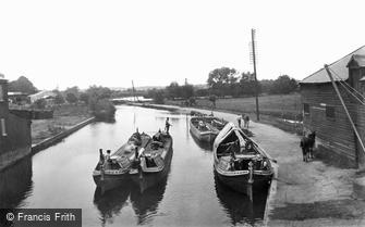 Rickmansworth, the Grand Junction Canal 1921