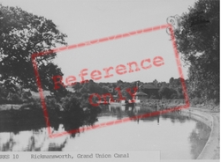 The Grand Union Canal c.1950, Rickmansworth