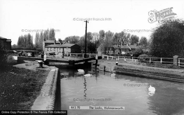 Photo of Rickmansworth, The Locks c.1965