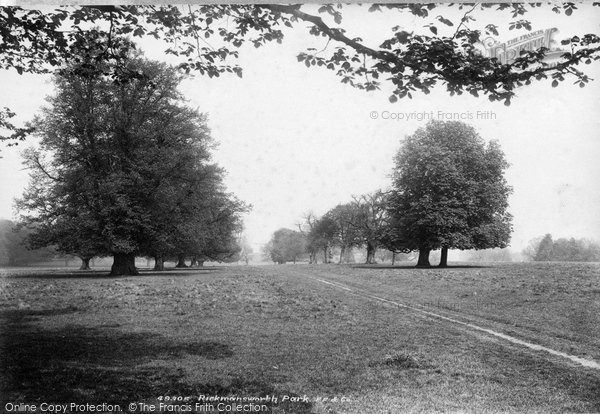 Photo of Rickmansworth, The Park 1903