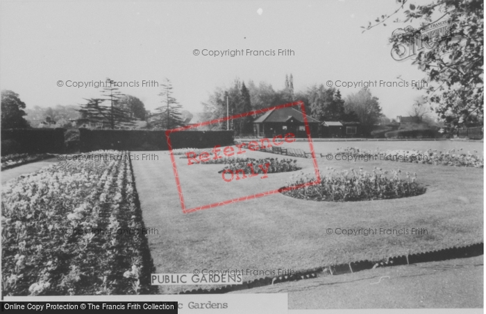 Photo of Rickmansworth, The Public Gardens c.1965