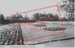 The Public Gardens c.1965, Rickmansworth