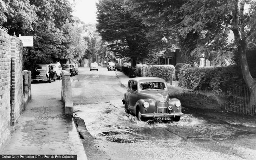 Rickmansworth, the Splash, Bury Road c1955