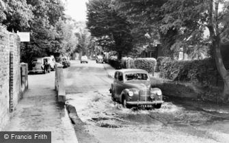 Rickmansworth, the Splash, Bury Road c1955