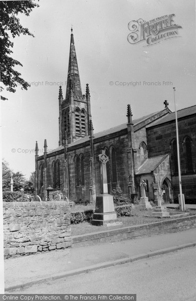 Photo of Riddings, St James Parish Church c.1960