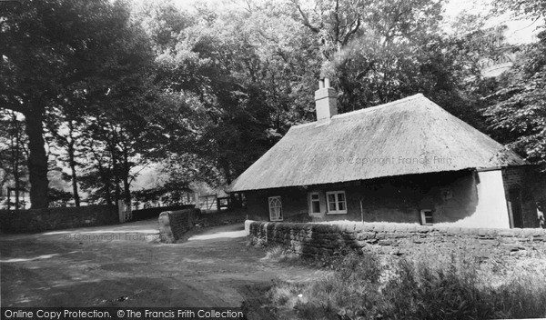 Photo of Riddings, Thatched Cottage, Spring Road c.1960