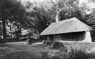 Riddings, Thatched Cottage, Spring Road c1960