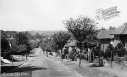 Coombe Wood Hill c.1955, Riddlesdown