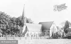 St James' Church c.1955, Riding Mill