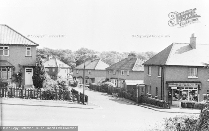 Photo of Riding Mill, Station Close c.1960