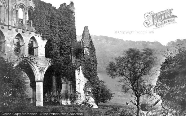 Photo of Rievaulx Abbey, c.1870