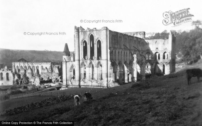 Photo of Rievaulx Abbey, c.1930