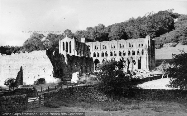 Photo of Rievaulx Abbey, c.1955