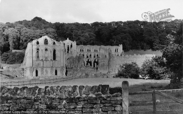 Photo of Rievaulx Abbey, c.1955