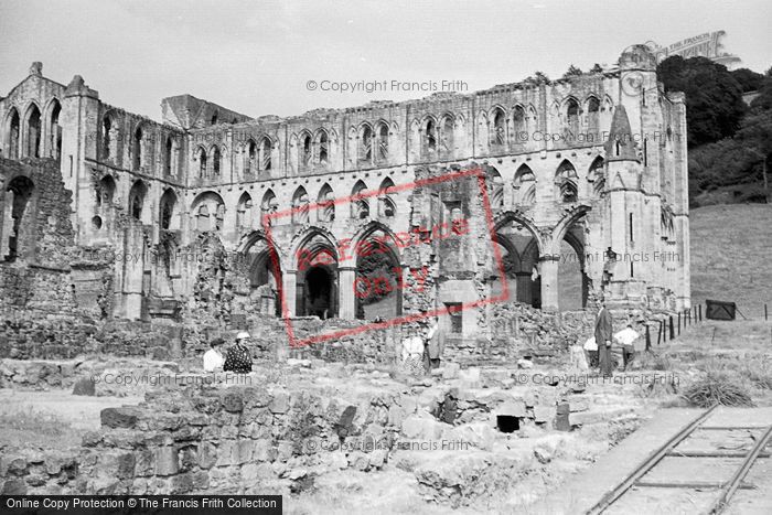 Photo of Rievaulx Abbey, c.1957