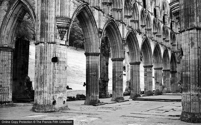 Photo of Rievaulx Abbey, c.1957