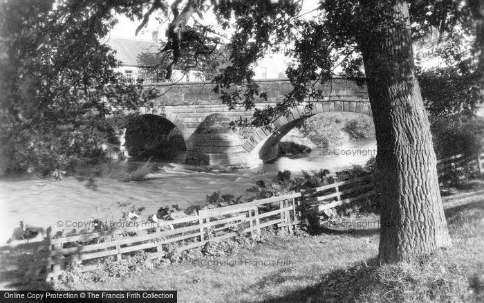 Photo of Rievaulx Abbey, The Bridge c.1930