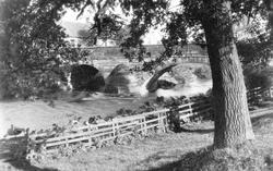 Rievaulx Abbey, The Bridge c.1930, Rievaulx