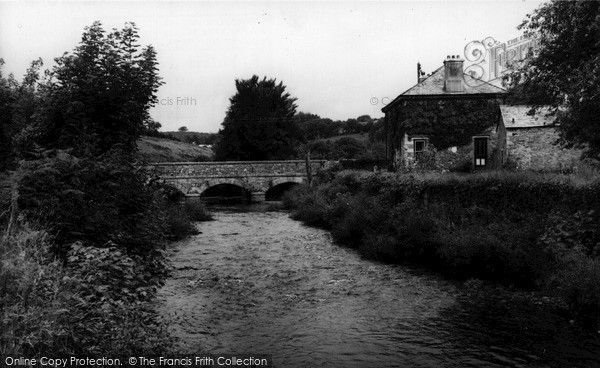 Photo of Rilla Mill, Bridge c.1955