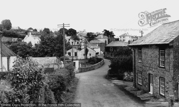 Photo of Rilla Mill, Village c.1955