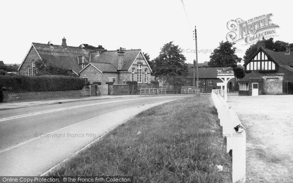 Photo of Rillington, Malton Road And The School c.1965