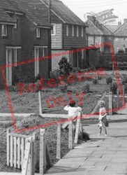 The Council Houses, Children c.1960, Rillington