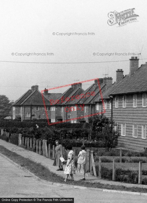 Photo of Rillington, The Council Houses, Women c.1960