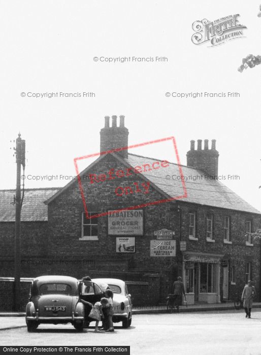 Photo of Rillington, The Crossroads, Dropping Off Children c.1960