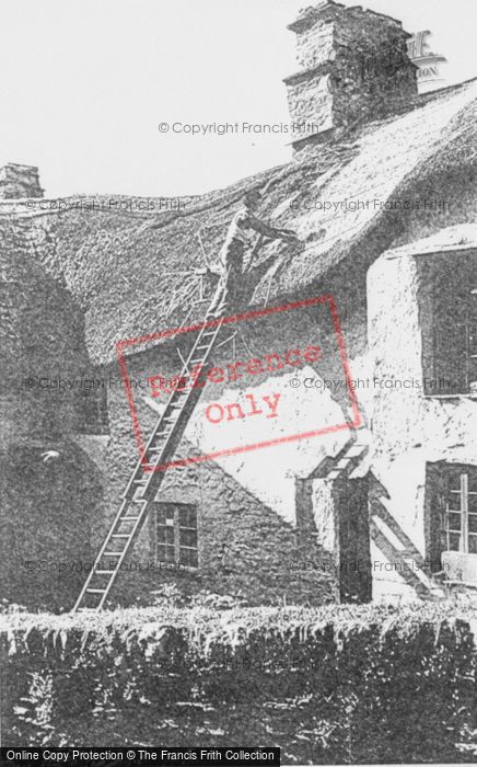 Photo of Ringmore, Thatcher At Work c.1960