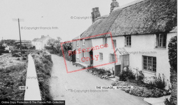 Photo of Ringmore, The Village c.1955