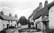 The Village, Post Office And Old Cottages 1925, Ringmore