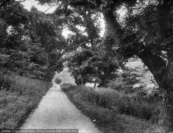 Photo of Ringstead, Entrance To The Downs 1927