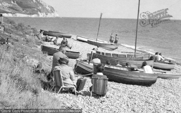 Photo of Ringstead, The Bay c.1955
