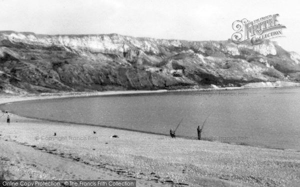 Photo of Ringstead, The Beach c.1955