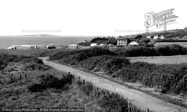 Photo of Ringstead, The Caravan Camp c.1955