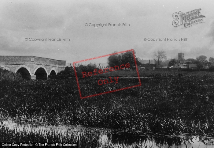 Photo of Ringwood, 3rd Bridge And Church 1900