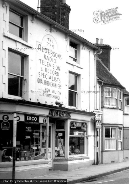 Photo of Ringwood, Aldersons c.1960