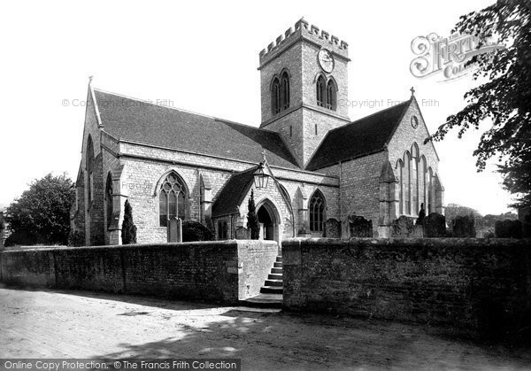 Photo of Ringwood, Church Of St Peter And St Paul From The South West 1890