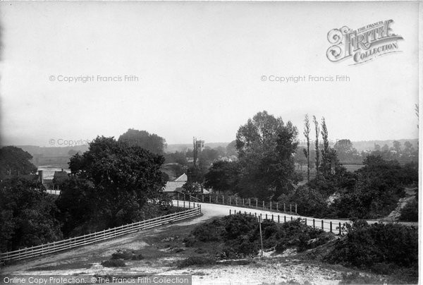 Photo of Ringwood, From Wimborne Road 1890